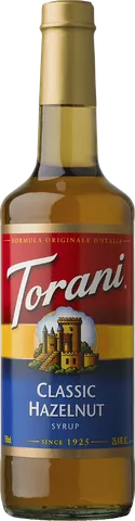 Jarabe Avellana 750 ml vidrio