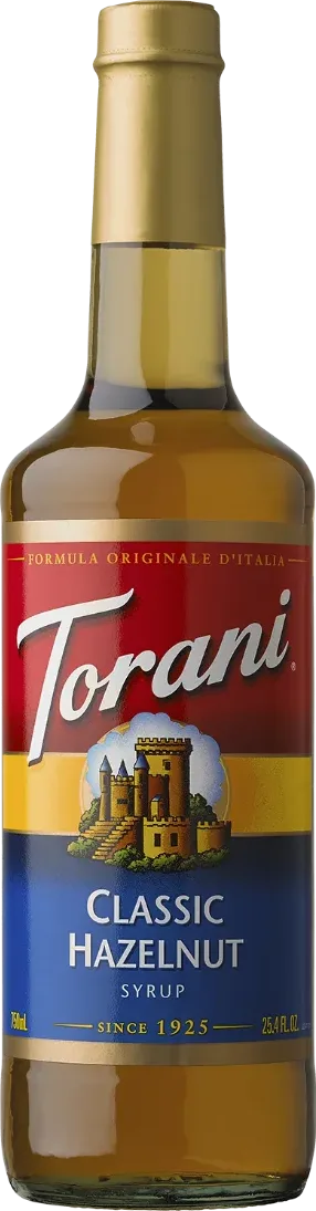 Jarabe Avellana 750 ml vidrio