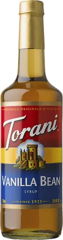 Jarabe Vainas de vainilla 750 ml vidrio