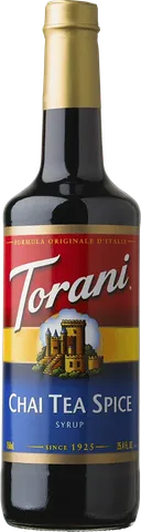 Jarabe Chai con especias 750 ml vidrio