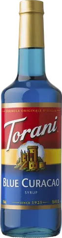 Jarabe Curacao azul 750 ml vidrio