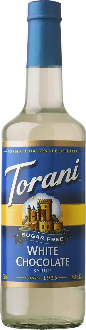 Jarabe sin azúcar Chocolate blanco 750 ml vidrio