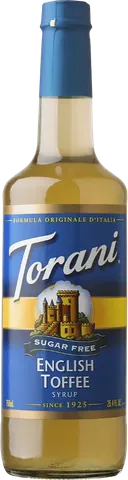 Jarabe sin azúcar Caramelo inglés 750 ml vidrio