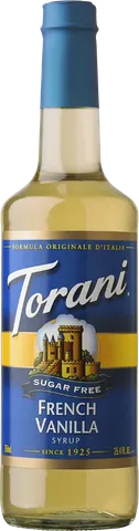 Jarabe sin azúcar Vainilla francesa 750 ml vidrio
