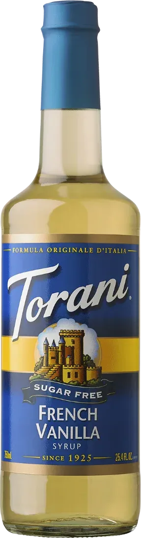 Jarabe sin azúcar Vainilla francesa 750 ml vidrio