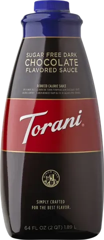 Salsa sin azúcar Chocolate oscuro 1.89 L