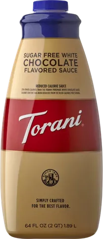 Salsa sin azúcar Chocolate blanco 1.89 L