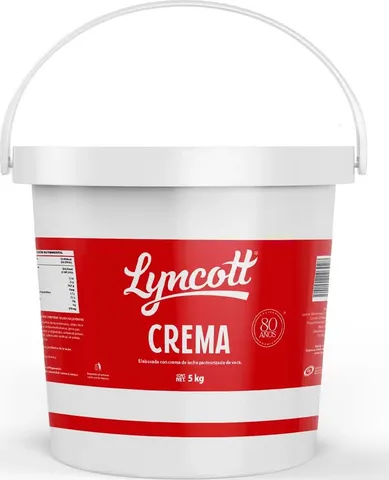Crema entera Lyncott 5 kg