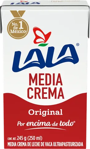 Media crema Lala 250 ml