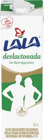 Leche deslactosada Lala 1 L