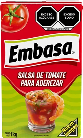 Salsa catsup Embasa 1 kg