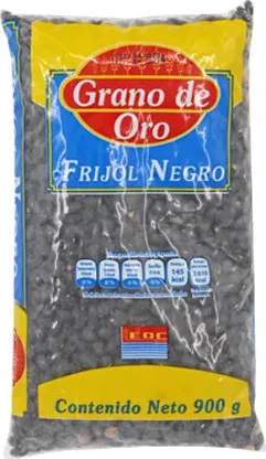 Frijol negro Grano de Oro 900 g