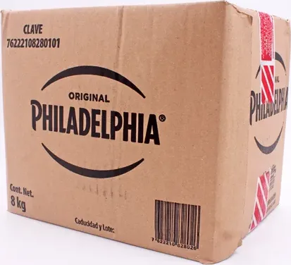 Queso crema Philadelphia 8 kg