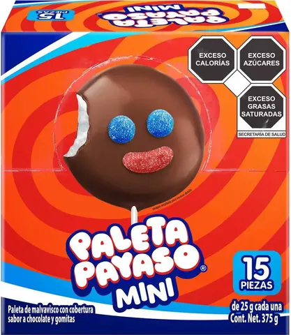 Mini paleta Payaso Ricolino 25 g