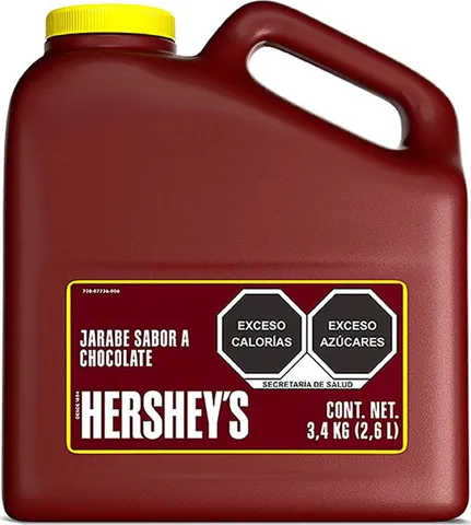 Jarabe de chocolate Hershey's 3.4 kg