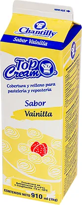 Crema para batir Chantilly Top Cream vainilla 1 L