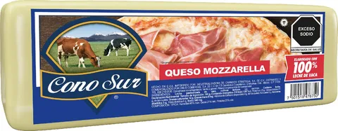 Queso mozzarella Cono Sur por kilo