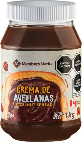 Crema de avellana Member's Mark 1 kg
