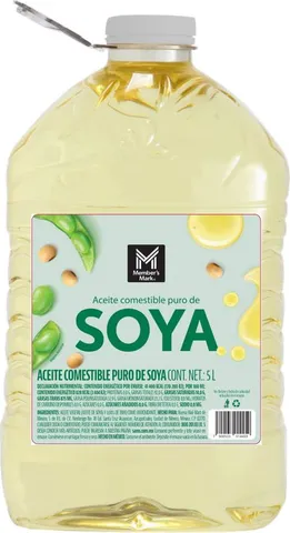 Aceite de soya Member's Mark 5 L