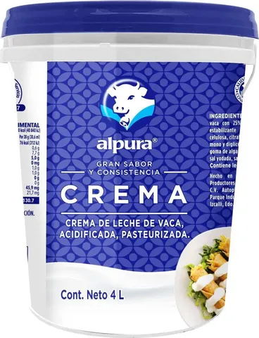 Crema ácida Alpura 4 L