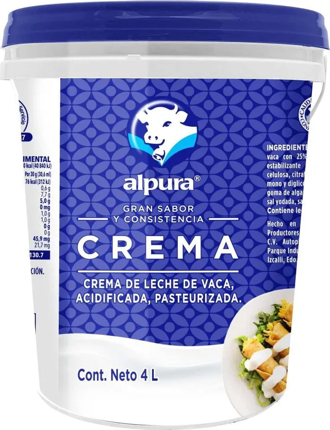 Crema ácida Alpura 4 L