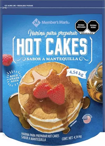 Harina para hot cakes sabor mantequilla Member's Mark 4.54 kg