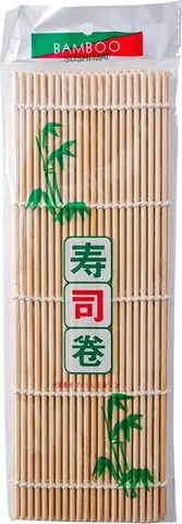 Esterilla de bambú para sushi (makisu) 24 x 24 cm