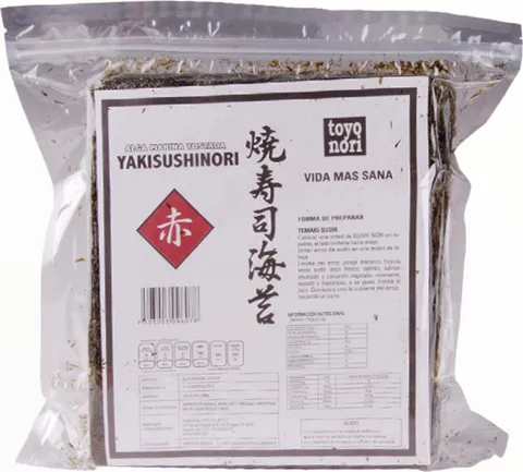 Alga nori Red 50 hojas