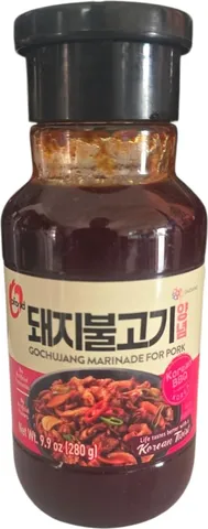 Marinada coreana BBQ para cerdo O'Food 280 g