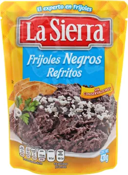 Frijol refrito negro La Sierra 430 g